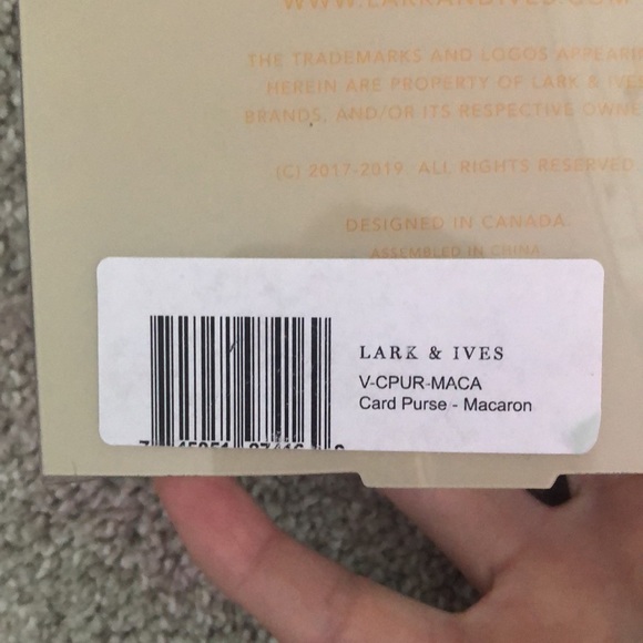 Brand new! Lark and Ives collection card purse and nail kit - Picture 5 of 10